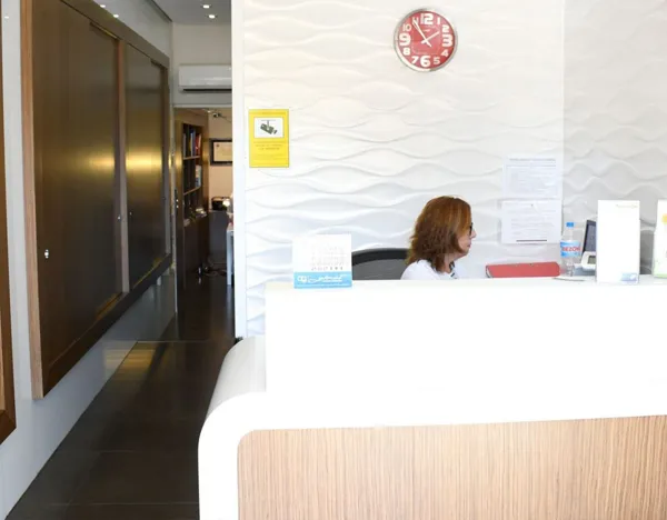 Recepción del centro en Dénia