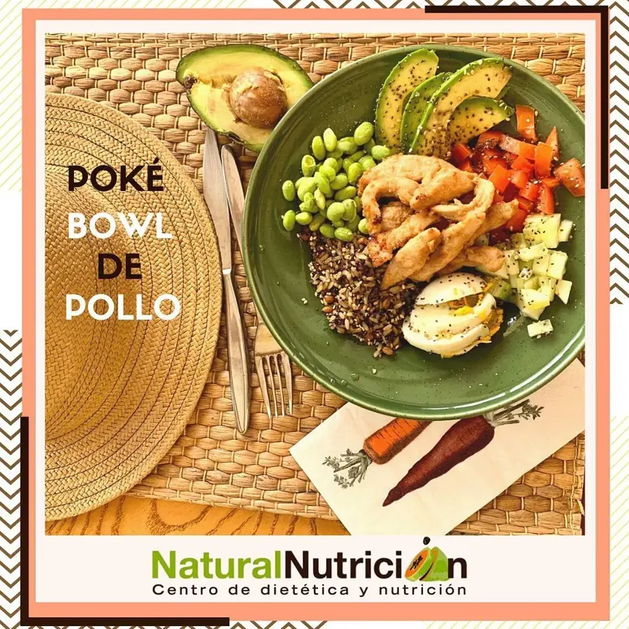 Poke bowl de pollo